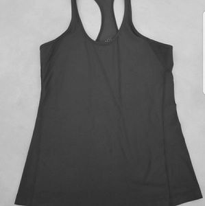 Lululemon Racerback black tank sz 8